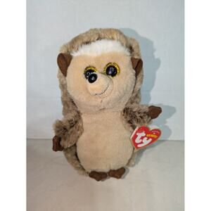 Ty Beanie Babies Ida Hedgehog Plush Stuffed Animal Toy Collectible 7" NWT Velvet